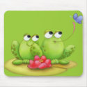 Lilly Pad Frogs Mousepad mousepad