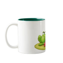 Lilly Pad Frogs Mug