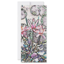 Lilly Pond Rack Card Template
