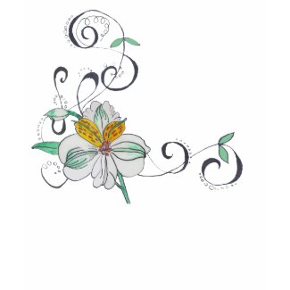 Lilly & Scroll Tank Top shirt