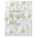 Lillywhite Floral  -  Buy Blank or Customize flyers