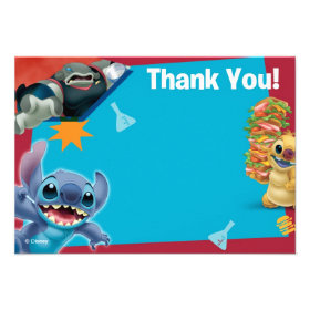 Lilo and Stitch Thank You Cards Announcement