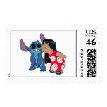 Lilo kisses Stitch Postage Stamps