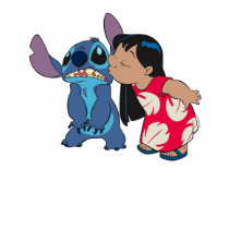 Lilo kisses Stitch t-shirts