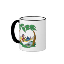 Lilo & Stitch Lilo Stitch on a hammock mugs by disney Lilo & Stitch Lilo Stitch on a hammock mugs