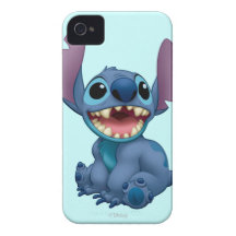 Lilo & Stitch Stitch excited iPhone 4 Cases