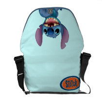 Lilo & Stitch Stitch excited Messenger Bag at Zazzle