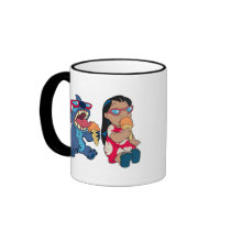 Lilo & Stitch's Lilo and Stitch Eating Ice Cream mugs by disney Lilo & Stitch's Lilo and Stitch Eating Ice Cream mugs