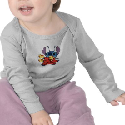 Lilo & Stitch's Stitch with Ray Guns t-shirts