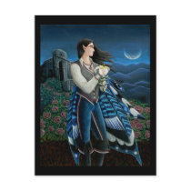 Lily Among the Thorns postcard by RachelHWhite Lily Among the Thorns postcard