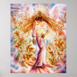 Lily Angel by Lisa Iris Posters