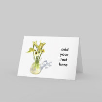 Lily bouquet Calla Lily flower on white background cards by kabloo20 Lily bouquet Calla Lily flower on white background cards