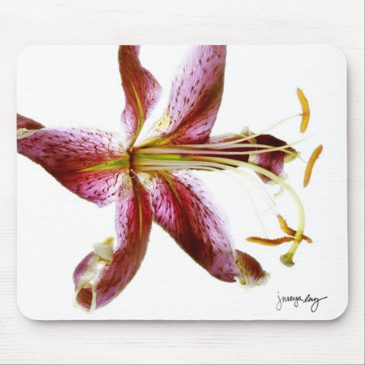 "Lily" by J. Maya Luz Mouse Pads