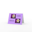 Lily Design Personal Note Card