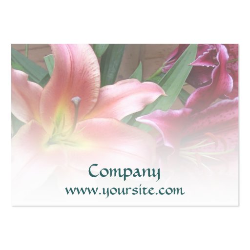 Lily Duo Floral Business Card
