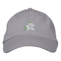 Lily embroidered hats