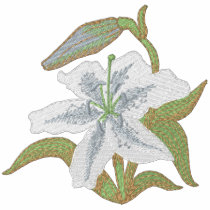 Lily embroidered shirts by ZazzleEmbroidery Lily embroidered shirts