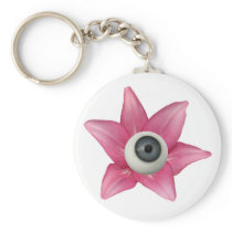Lily Eyeball Key Chains