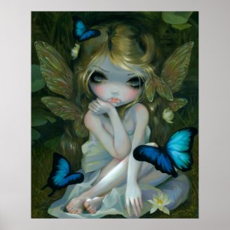 Lily fairy ART PRINT by Jasmine Becket-Griffith