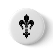 Lily - Fleur de lys buttons