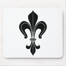 Lily - Fleur de lys mousepads by Thinkdifferent Lily - Fleur de lys mousepads