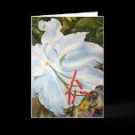 Lily Flower, Greeting Card