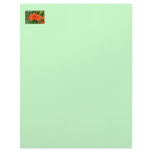 Lily flower - Iridescent orange Customized Letterhead
