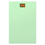 Lily flower - Iridescent orange Stationery Design
