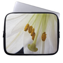 Lily Flower Macro laptop sleeve laptop sleeves