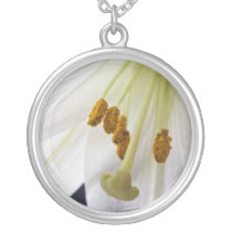 Lily Flower Macro necklace necklaces