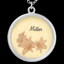 Lily Flower Necklace for Mother necklaces