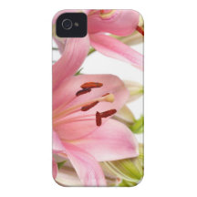 Lily Flowers iPhone 4 Covers