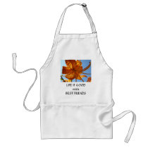 LILY FLOWERS LILIES APRONS COOKING KITCHEN