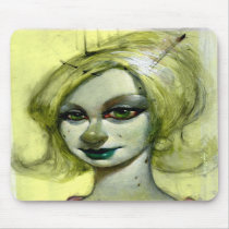 "Lily Green" Mousepad by tap_23 "Lily Green" Mousepad