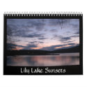 Lily Lake Sunsets Calender calendars
