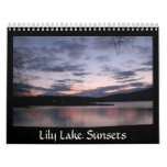 Lily Lake Sunsets Calender calendars