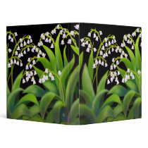 Lily of the Valley Avery Binder