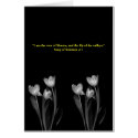 "Lily of the Valley" Blank Biblical  Card