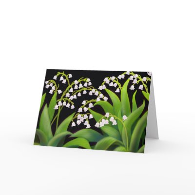 Lily of the Valley Card