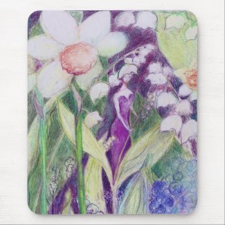 lily of the valley elve mousepad