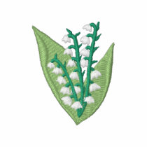 Lily Of The Valley embroidered shirts