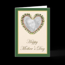 Lily Of The Valley Heart Photo Frame