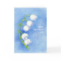 Lily of the Valley Mother's Day Card