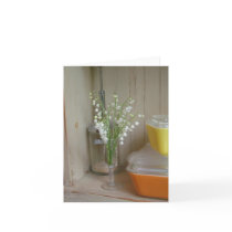 Lily Of The Valley Note Card