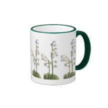 lily of the valley on gifts coffee mug