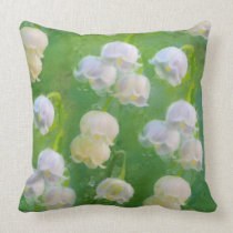 Lily Of The Valley Pillow pillows