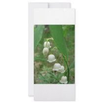 Lily-of-the-valley rack cards