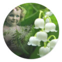 Lily of the Valley Sweet White Bell Flower Bouquet stickers by KahunaLuna Lily of the Valley Sweet White Bell Flower Bouquet stickers
