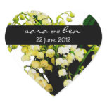 Lily of the Valley Wedding Sticker