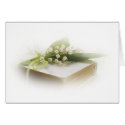 lily of the valley with bible card